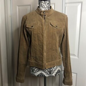 Tommy Hilfiger Brown Tan Long Sleeve Jacket Stretch M